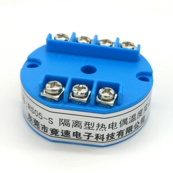 

Thermocouple to RS485 temperature acquisition module -150MV~150MV-1V~1V sensor voltage transmitter
