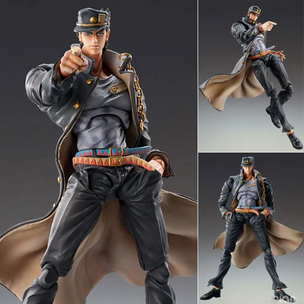 

JOJO's wonderful adventure super Image movable Stardust fighter Kong Tiao chengtaro doll model boxed handset