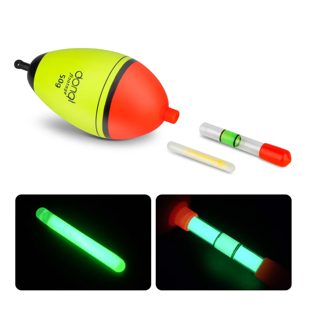 DONQL 510Pcs Fishing Float Light Stick 4.537mm 7.575mm Fluorescent Lightstick Light Night Luminous Fishing Glow Stick Tackle  主图01 (2)