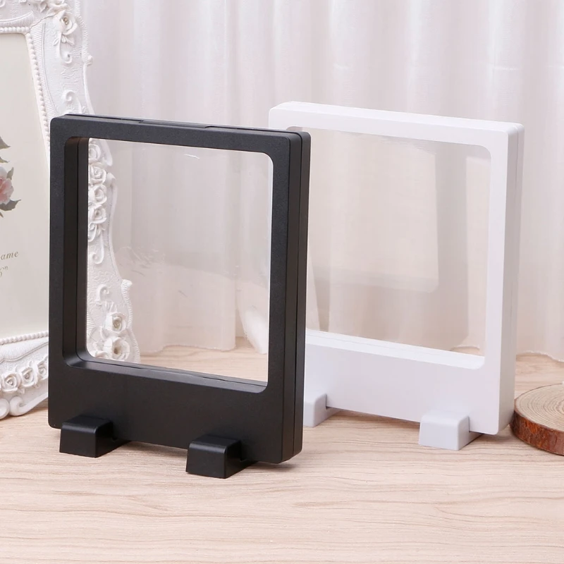 

Jewelry Floating Suspended Display Case Coins Gems Artefacts Stand Holder Box