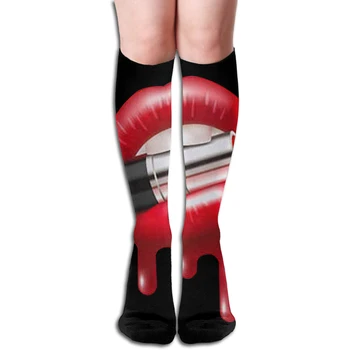 

Moda Labios Rojos Sexy Socks