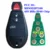 NEW 3/4/5 BUTTONS CAR KEY For DODGE DART KEYLESS REMOTE SMART KEY FOBIK FOB 56046773 M3N32297100 2012-2016 433MHZ /ID46 CHIP