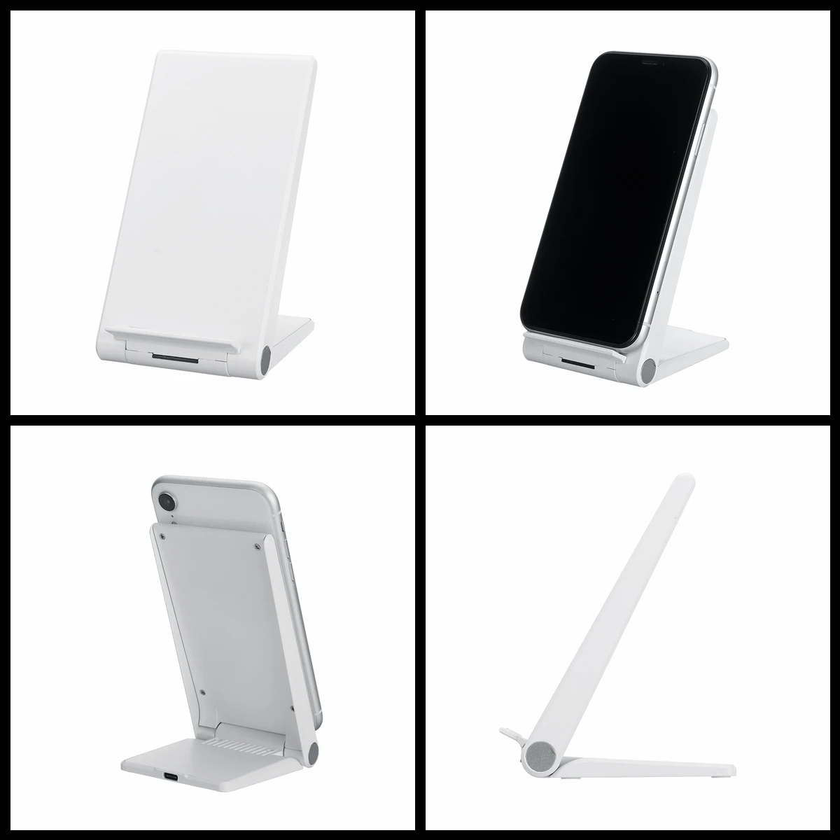 White LEORY Qi Беспроводное зарядное устройство для всех смартфонов 20 Вт быстрая Беспроводная зарядка для всех сотовых телефонов - Тип штекера: White