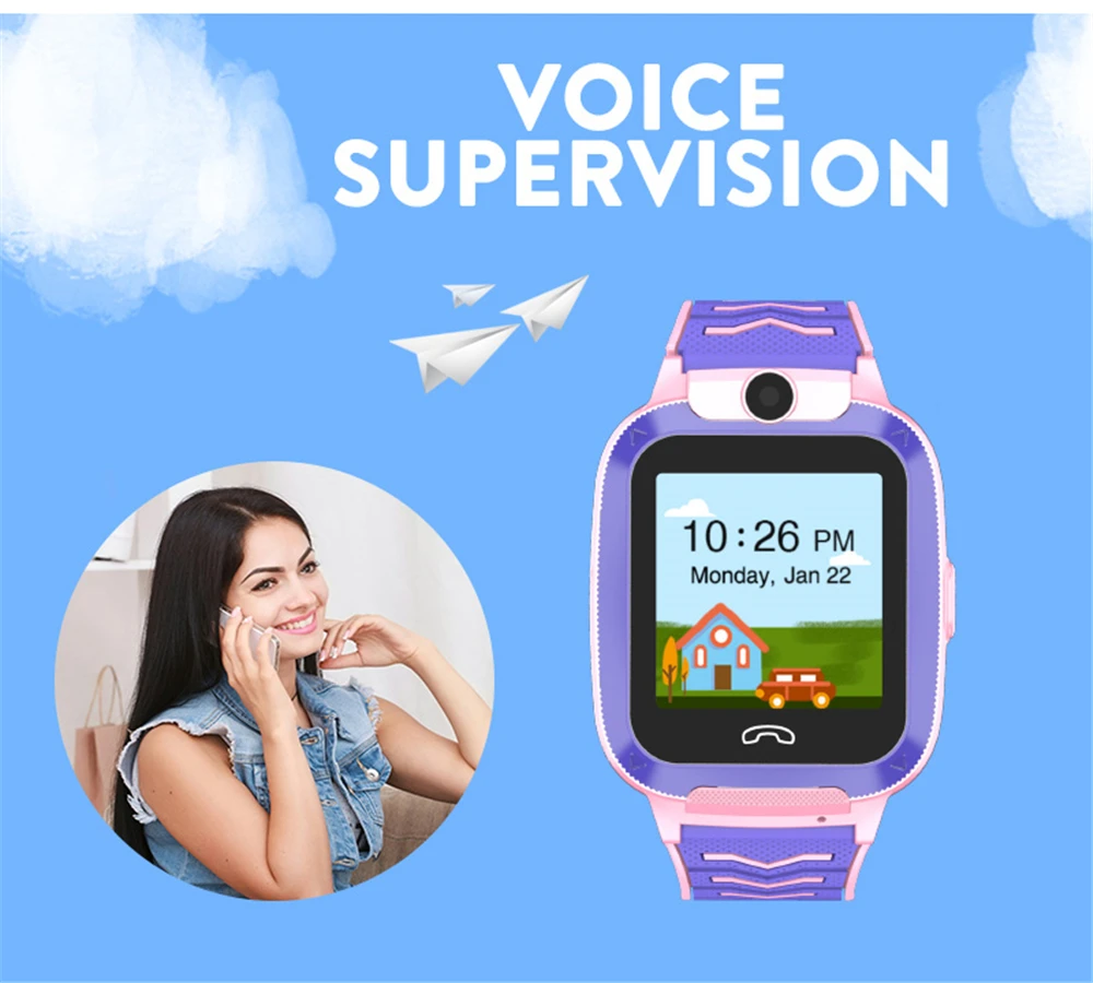 Детские Смарт-часы, 4G, gps, Wi-Fi, отслеживание видео звонков, водонепроницаемые, SOS, голосовой чат, детские часы Q51 для маленьких мальчиков и девочек, умные часы