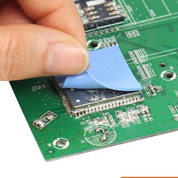 

200*400*1mm Thermal Conductive Pad GPU CPU LED Heatsink Cooling Silicone Sheet