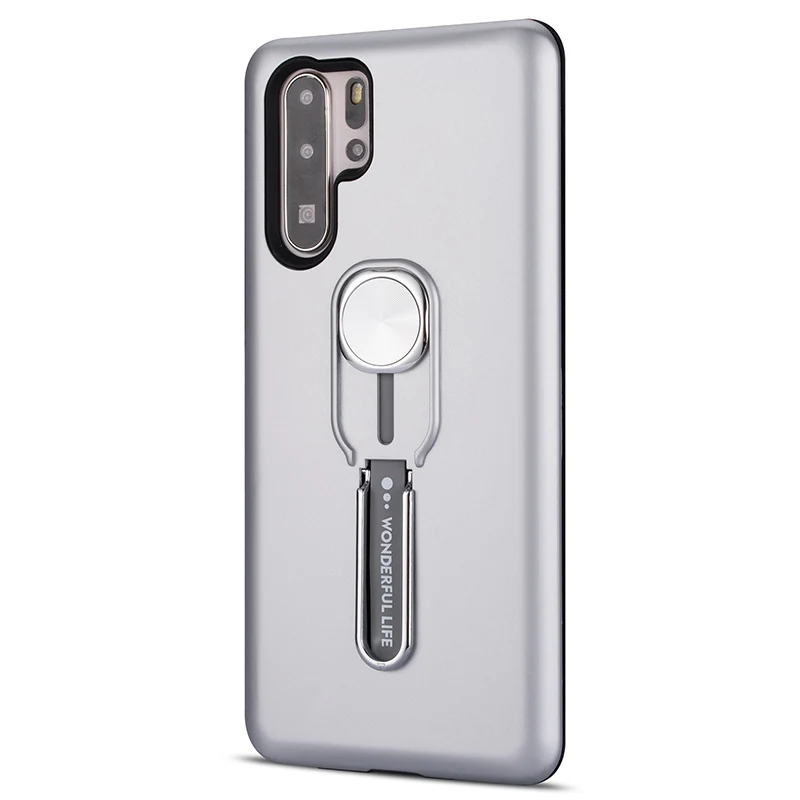 Slivre Для HUAWEI P30 30PRO 30LITE mate 20LITE Honor9 Lite 8X кольцевая Пряжка Кронштейн 2 в 1 TPU+ PC резиновый чехол для телефона HUAWEI Nova5 - Цвет: Slivre
