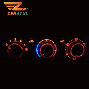 

Zeratul 3Pcs/Set Aluminum Alloy Car Air Conditioning Heat Control Switch Knob for Toyota Funcargo Probox AC Knobs Accessories