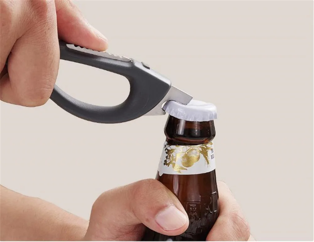 Xiaomi HuoHou Multifunctional Kitchen scissor Detachable scissors Nutcracker Bottle opener Bone Cutter Cook Tool shear cut Poultry (10)