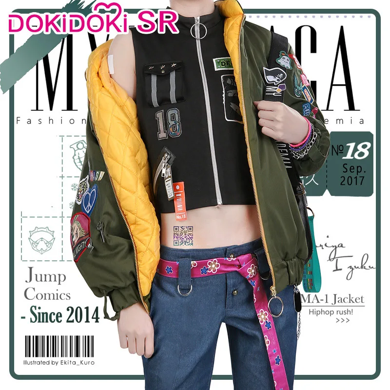 DokiDoki SR Аниме Косплей Boku No Hero academic/My academic изюку мидория Костюм Doujin Deku|Костюмы аниме|