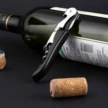 Wine Bottle Openers Heavy Duty Stainless Steel Corkscrew Foil Cutter Key Kitchen ware Bar Accessories for Waiters Bartenders