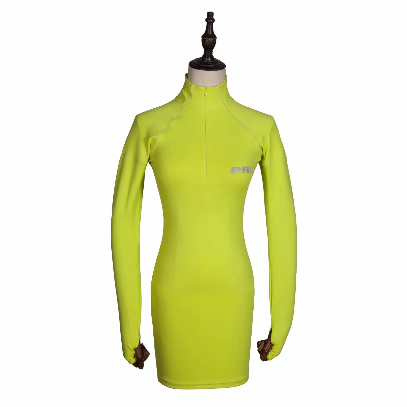 

2019 Autumn And Winter INS Europe And America Reflective Printed Letter Sporty Long-sleeved Dress