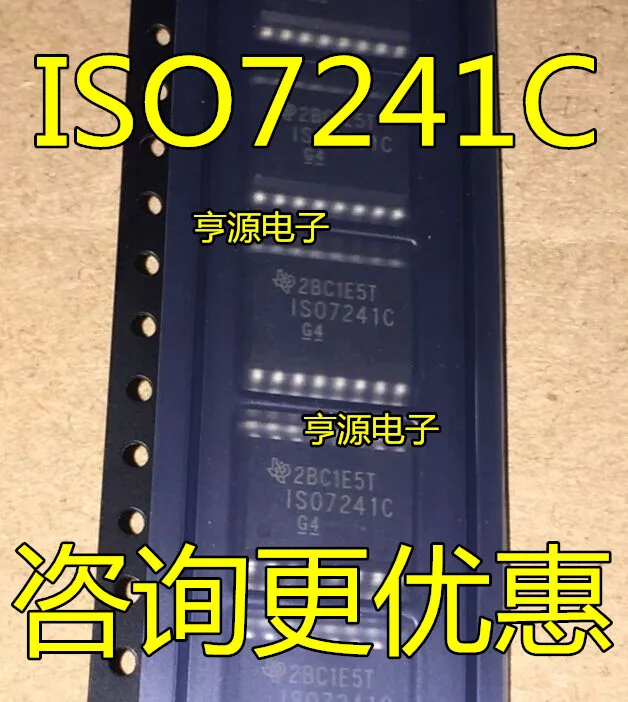 5 шт. ISO7241CDWR ISO7241C ISO7241 SOP16 TI изолятор оригинальный 7241 c | Электронные компоненты и