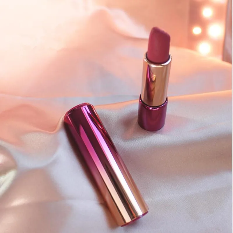 10/30/50PCS 12.1MM High-end Purple&Gold Empty Cosmetic Balm Tube Container Makeup Tool Gradient Purple Gold Lipstick Press Tubes