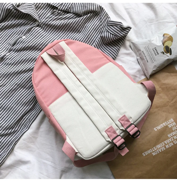 INS, школьная сумка, женский корейский стиль, Harajuku, Ulzzang, для средней школы, колледжа, студентов, кампуса, компьютерный рюкзак, Холщовый Рюкзак
