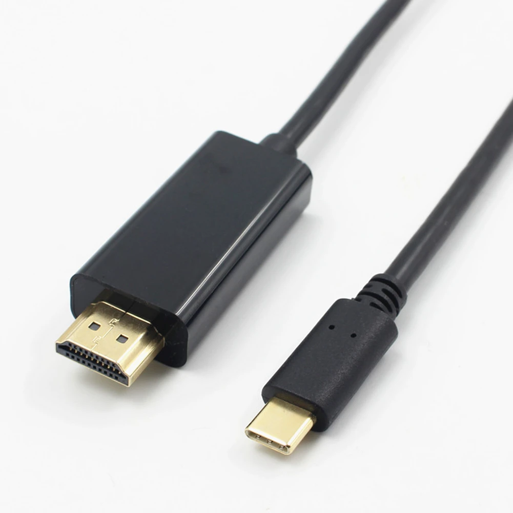 Дисплей порт Расширенный видео планшет USB 3,1 адаптер кабель type-C к HDMI мужчин и мужчин ультра конвертер