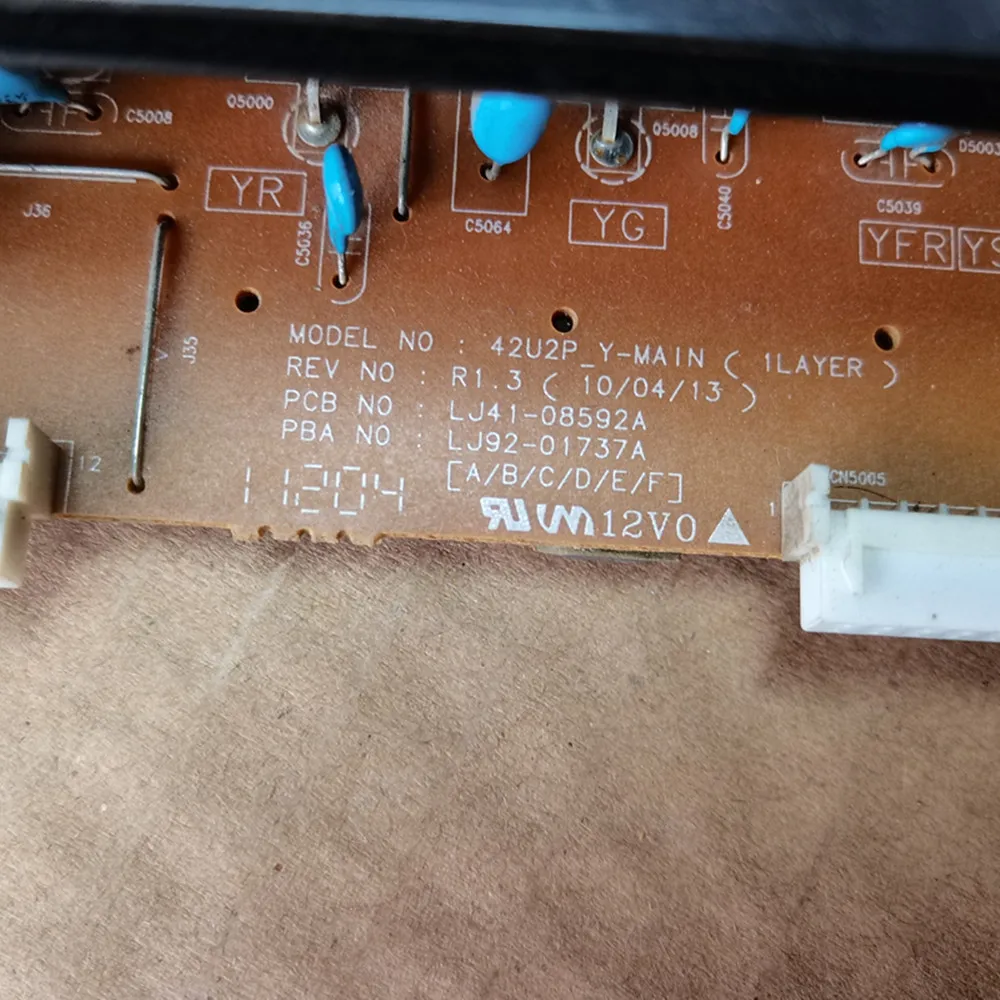 Plasma Placa Y-sus 42u2p_y-main Lj4108592a Lj92-01737a para Ps42c350b1 Ps42c450b1w Pn42c450b1dxza Ps42c490b Pt42638nhdxy tv de - Image 3