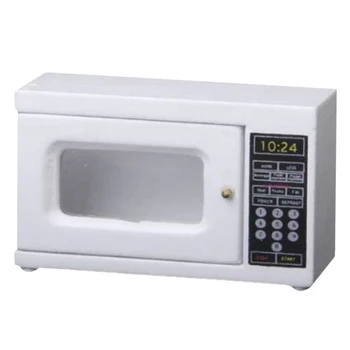 

Microwave 1: 12 Scale miniature for doll house (white)