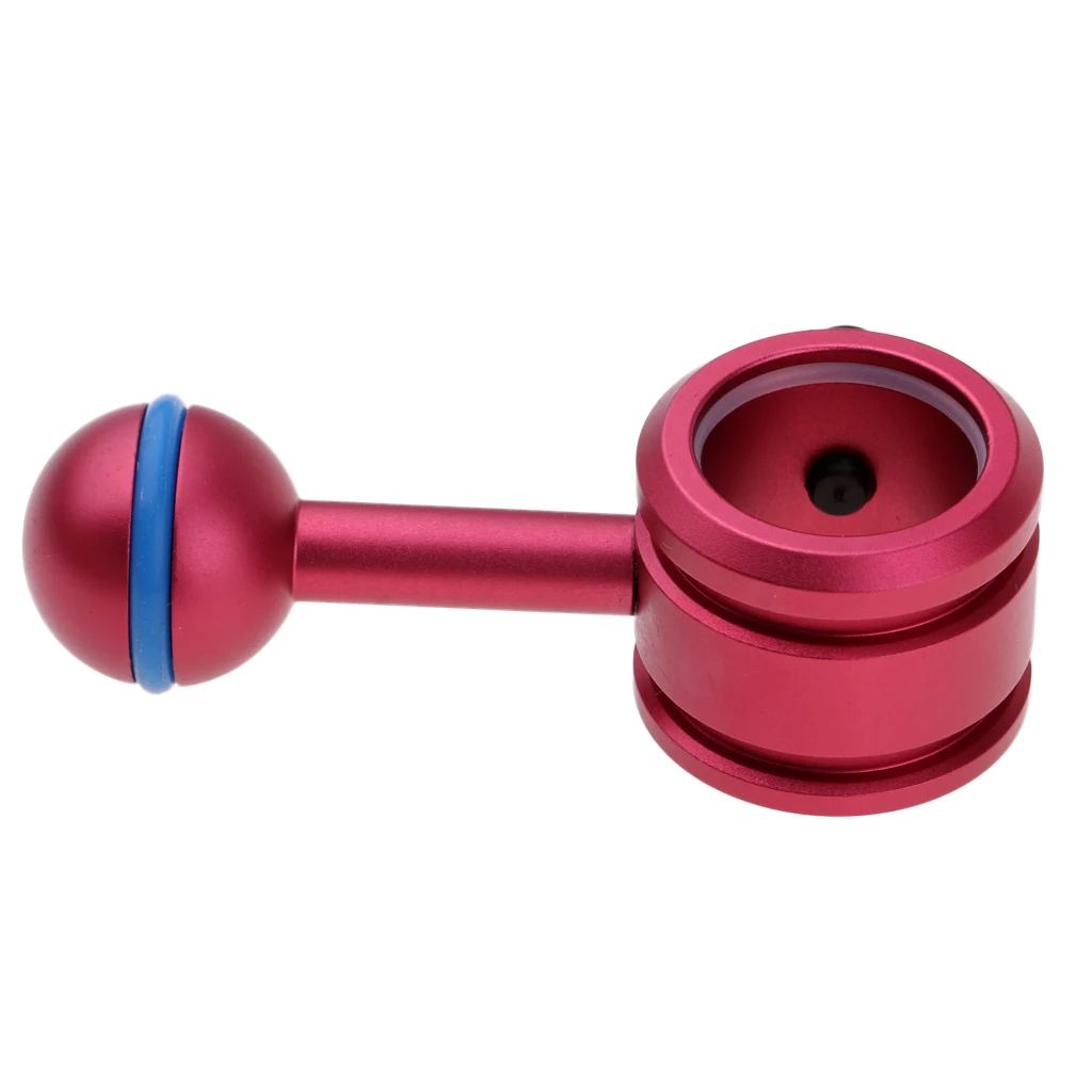 수중 손전등용 다이빙 볼 암, 라이트 마운트 홀더 클립, 토치 스탠드, 볼 조인트 브래킷