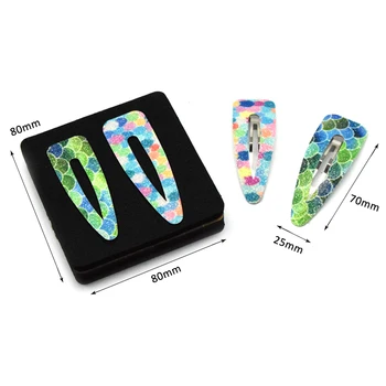 

New Hair Clip Cutting Dies Wooden Mold Pretty Hairpin Suitable For Ordinary Die-Cutting Machines On The Market