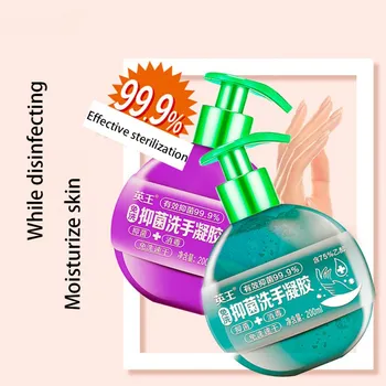 

200ml Adults/Kid Hand Sanitizer Disposable Hand Sanitizer Gel Pocket Size Hand Wash Gel Hand Wash Gel Random Color