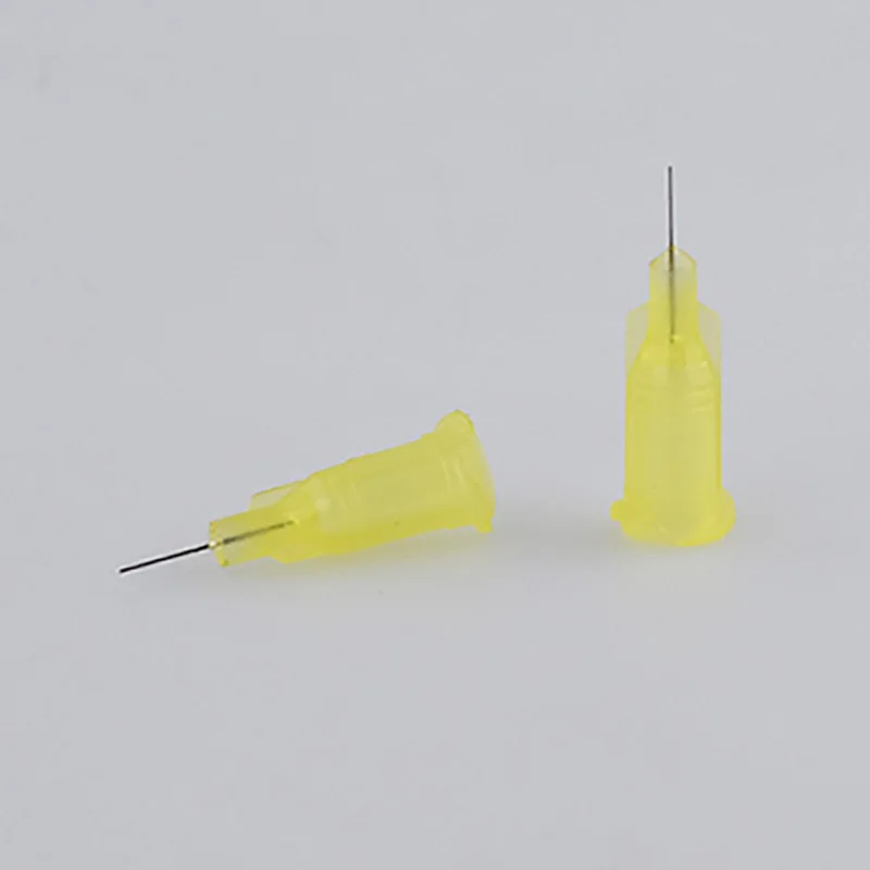 1000PCS 32GA 1/4-inch W/ISO standard Precision passivated S.S. Распределите наконечник с PP Safetylok концентратор, клей дозирующие наконечники иглы