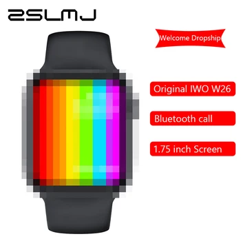 

Original IWO W26 Smart Watch 1.75HD IPS Screen Big Screen Support Bluetooth Call Temperature Measurement Smartwatch PK IWO 11
