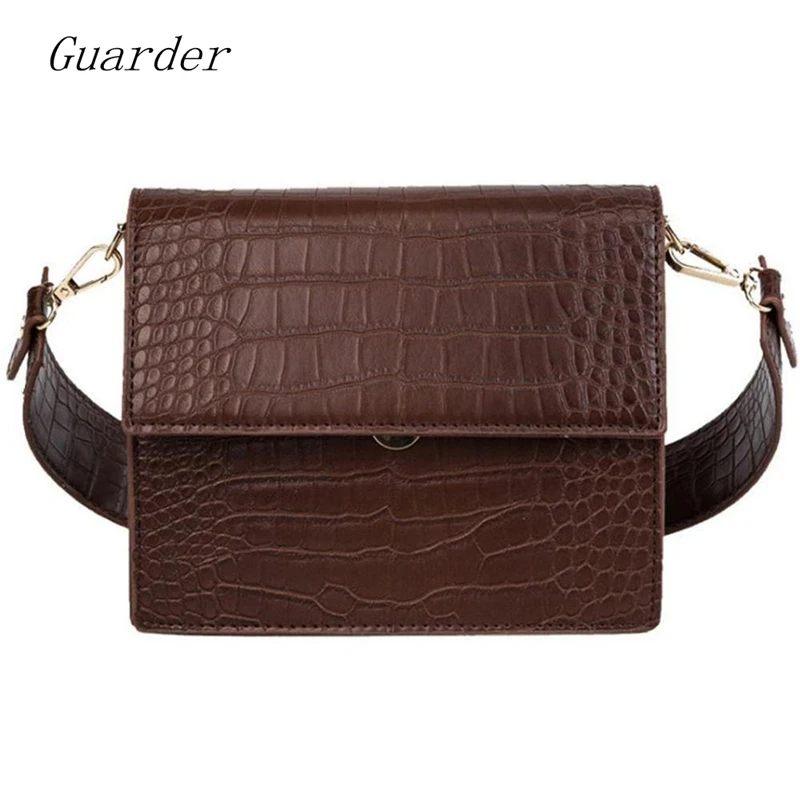 Guarder новая женская сумка с узором «крокодиловая кожа» высокого качества сумка-мессенджер из искусственной кожи для женщин GUA0041