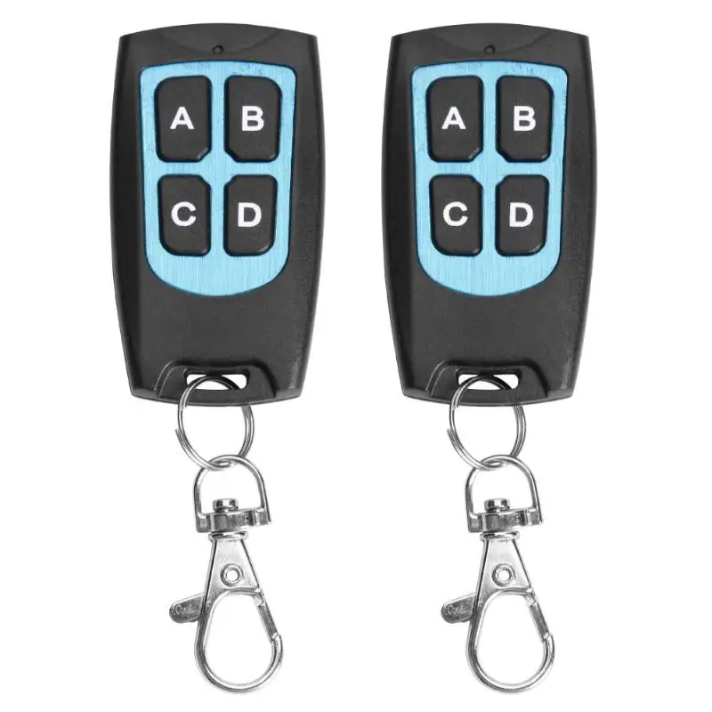 

AK-KB079A 4 Buttons Remote Control Copy Duplicator Electric Switch Opener for Garage Door Smart Remote Control Copy Duplicator