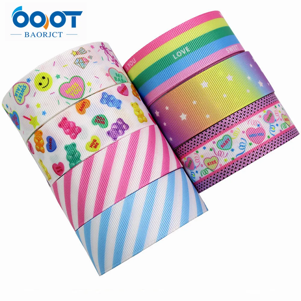 ジオメトリ漫画熱転写プリントグログランリボン 1インチ 25mm 10ヤードボウキャップdiyパーティーギフトパッケージm 212 125 Aliexpress ホーム ガーデン