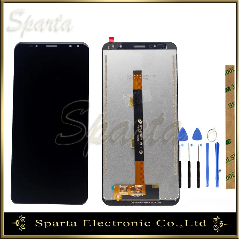 Najtaniej Wyświetlacz LCD dla ulefone moc 3 Power3 dla ulefone moc 3s ekran LCD z ekranem dotykowym montaż panelu wyświetlacza