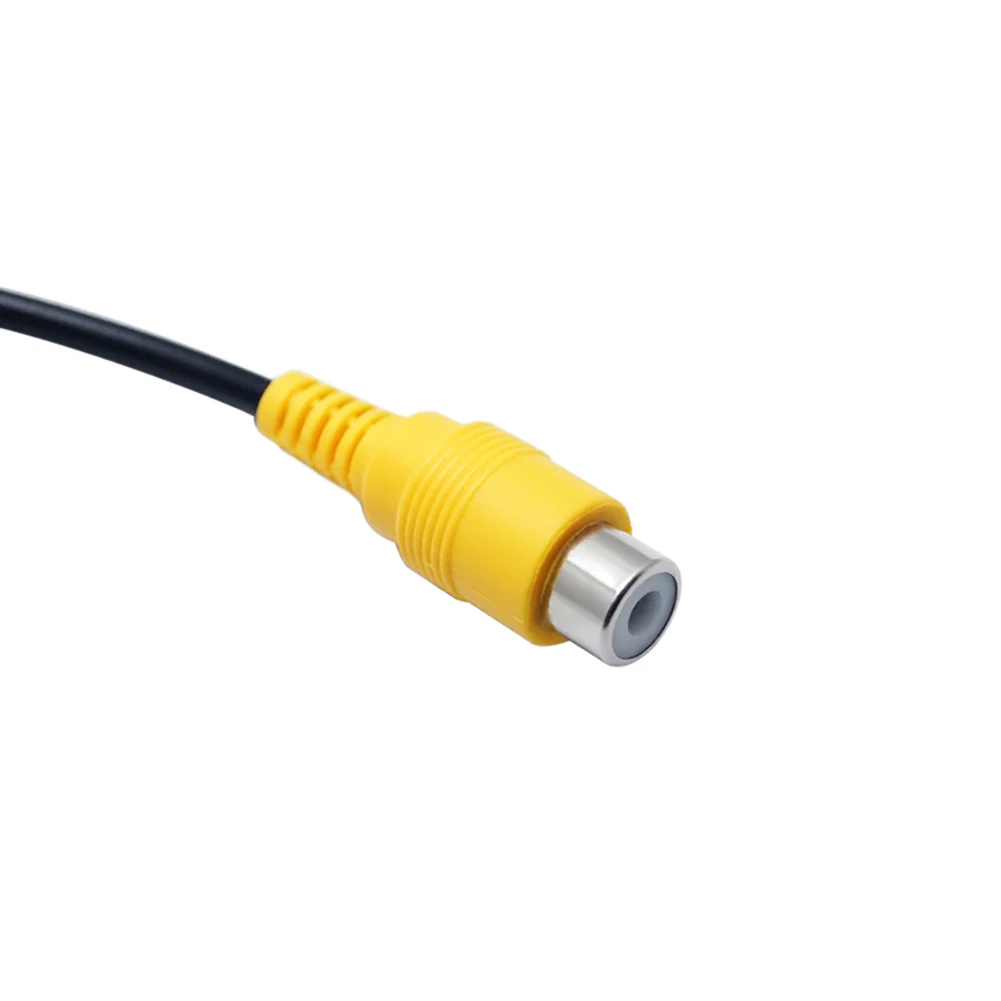 Car Adapter Cable Reverse Video Camera Input Line Auto Video Cable AUX Audio Harness Car Accessories Universal Clean