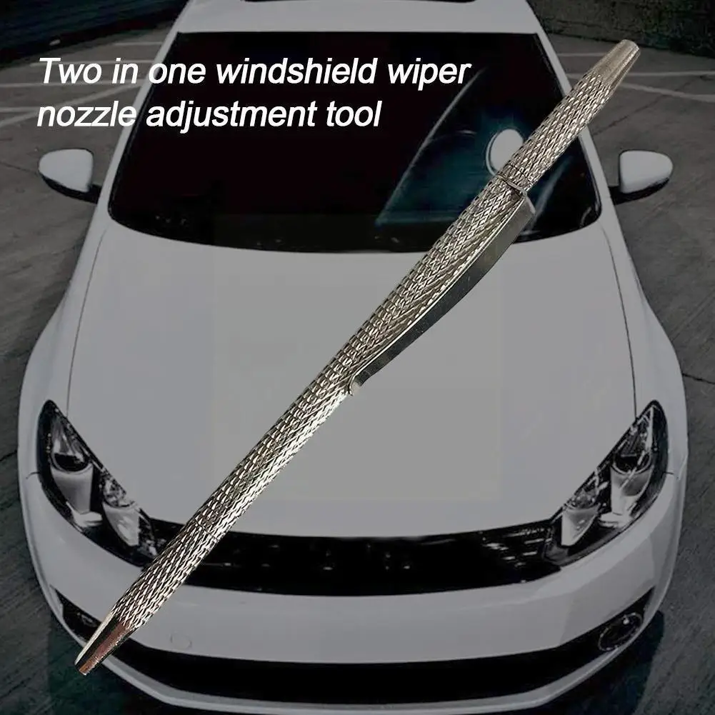 

Wiper Needle Car Washer Jet Tool Nozzle Adjustment Tools Double End Trim Windshield Metal For Windscreen F0C9