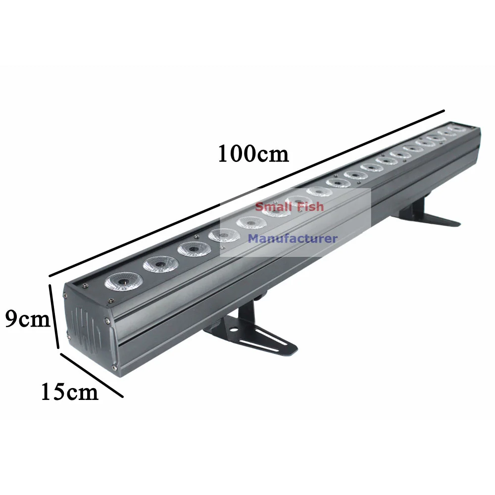 18X10 Вт RGBW 4в1 светодиодный настенный светильник DMX 512 Омыватель настенный светильник светодиодный флэш-светильник Dj оборудование сценический светильник ing Disco вечерние светильник