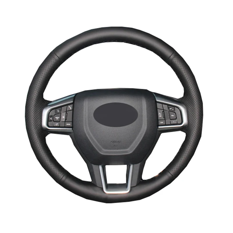 Land Rover ручной работы чехол на руль для Дискавери 3 Дискавери 4 freelander 2 Range Rover Sport evoque