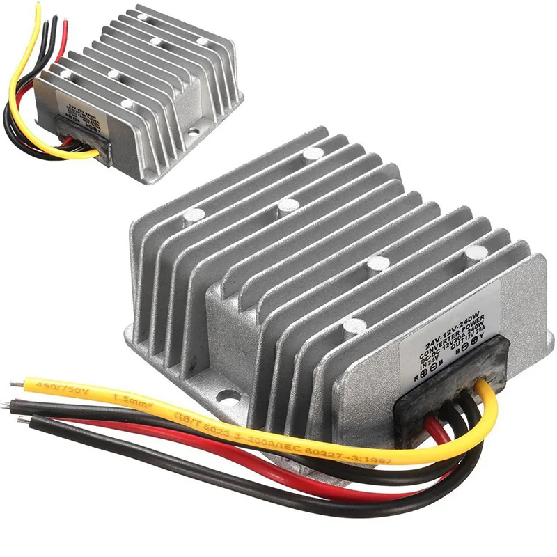 DC 24v к DC 12v 30A 240W сверхмощный адаптер питания понижающий преобразователь Z1