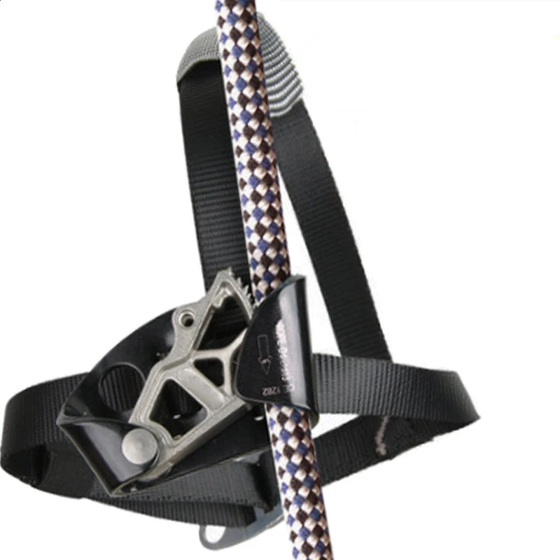 

Ce Authentication Outdoors Rock Climbing Aerial Work Power Repair Left Right Foot Type Rise Organ Climb Feet Catch Rope Tools