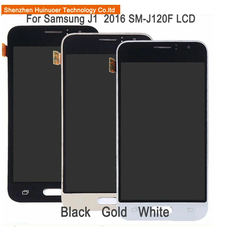 Супер AMOLED lcd для samsung J1 J120 SM-J120F дисплей сенсорный экран регулировка яркости для samsung J120 ЖК замена