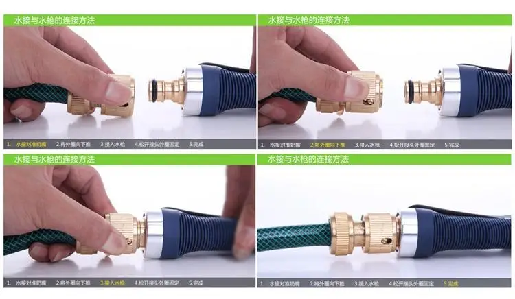 Hong chen 400-2000 Сетка deconctable сопло длина Распылитель душ рассада для парника орошения алюминиевого сопло из сплава