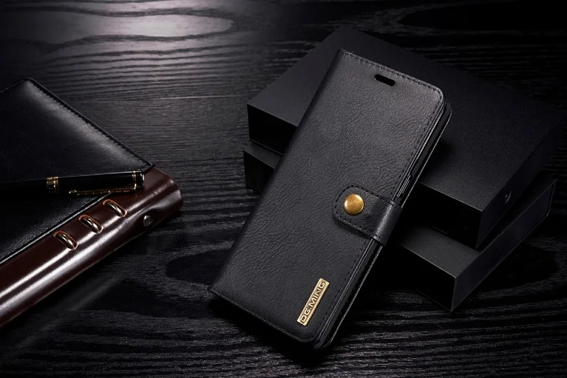Роскошный чехол из искусственной кожи в стиле ретро для samsung Galaxy Note 8 9 S8 S9 s10 Plus S7 edge с отделением для карт и подставкой, откидной Чехол для samsung S10e Note 10
