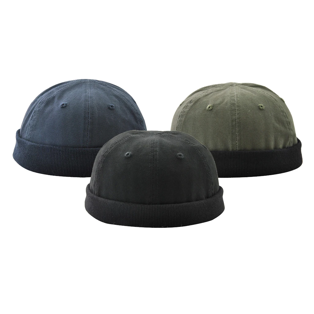 Unisex Docker Brimless Hat Skullcap 