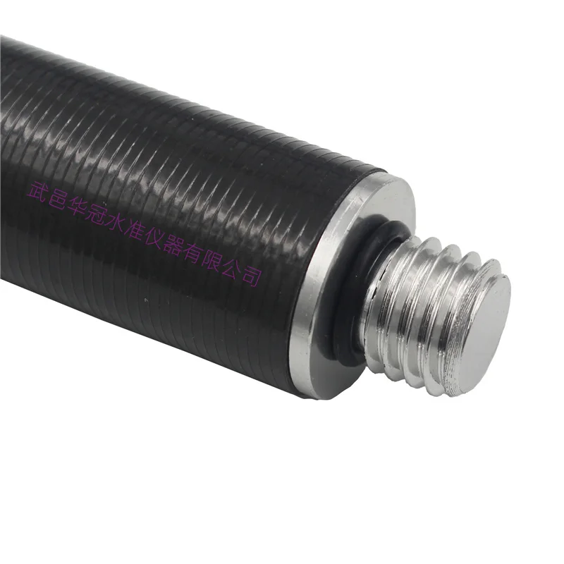 QASE High Strength Super Light Carbon Fiber Pole Black Centering Pole Carbon Fiber Rod GPS Extension Rod Diameter 25mm