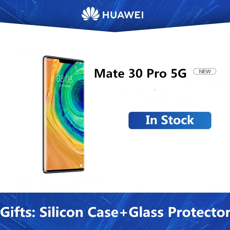 Новая модель huawei mate 30 Pro 5G смартфон Kirin 990 Android 10,0 6,5" OLED 8 Гб ram 512 ГБ rom 40.0MP+ 40.0MP+ 8.0MP+ 32.0MP