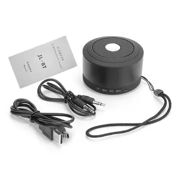 

Gray Bluetooth Speaker Speaker TF X 10M FM MP3 MP4 PC Cover