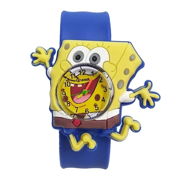 

Can bend the strap baby toys Children Watch Soft Silicone Black Band kids Watches Student Boys Girls Clock Child Quartz Watch