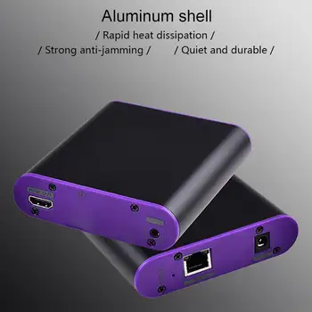 

1080P HDMI Receiver Video Adapter Converter 60Hz HDMI Transmitter Ethernet Expander For Windows For Mac OS Linux Android Systems