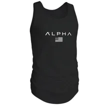 Новинка, Модная хлопковая майка без рукавов, мужская майка для фитнеса, мужская майка для спортивного зала, фитнеса, бодибилдинга