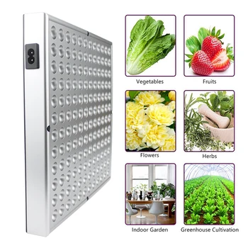 

AC85-265V 45W LED Hydroponic Plant Grow Light Full Spectrum 1500lm Energy Saving for Plant Flower Vegetable Greenhouse Garden