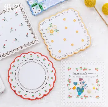 

20PCS/Pack Hollow bump notes Mini Memo Pad N Times Sticky Notes School Supply Bookmark Post it Label Literary fresh ZR1470