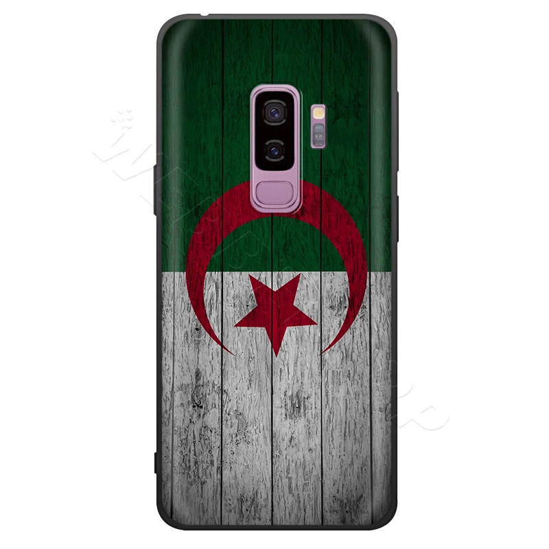 Webbedepp Алжир Национальный чехол с флагом для samsung Galaxy S7 S8 S9 S10 Edge Plus Note 10 8 9 A10 A20 A30 A40 A50 A60 A70