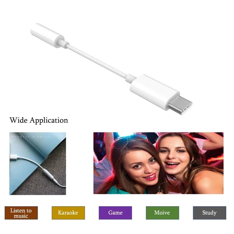 CK10 HIFI DAC Earphones Amplifier Type C to 3 5mm o Adapter Hi Res Super Earphones Converter Lossless